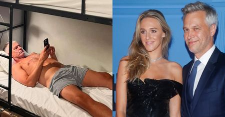 Półnadzy Aleksandra i Michał Żebrowscy pozdrawiają z ODDZIELNYCH łóżek. Fajnie się tam bawią? (FOTO)