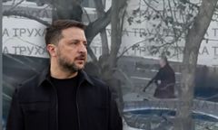 Zełenski reaguje po strzelaninie. "Otworzył ogień do zwykłych ludzi"