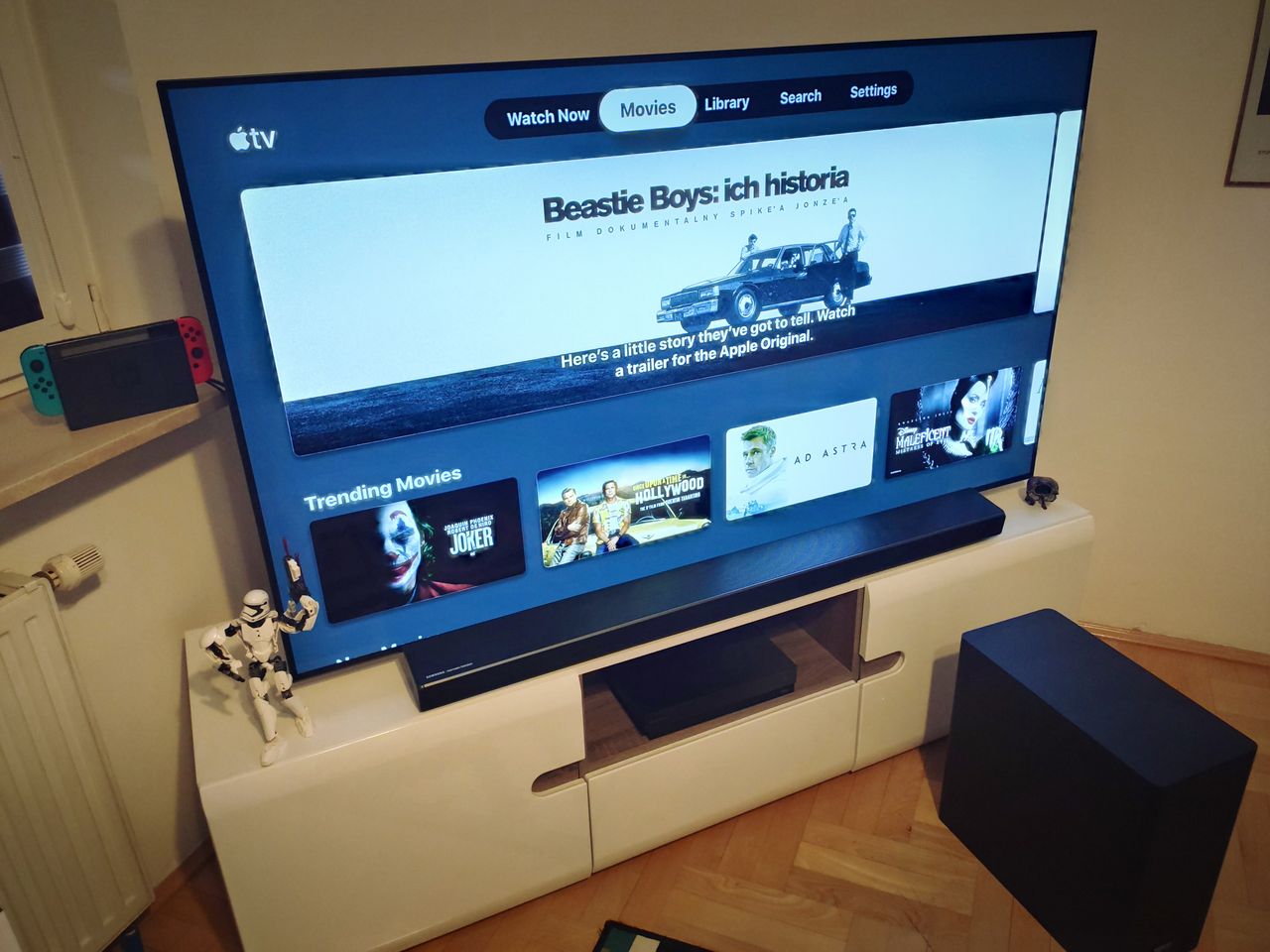 Aplikacja Apple TV dostępna jest m.in. na telewizorach LG i Samsung, fot. Jakub Krawczyński