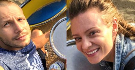 Magdalena Boczarska świętuje urodziny Mateusza Banasiuka rodzinnym zdjęciem. Fani: "Piękny obrazek"