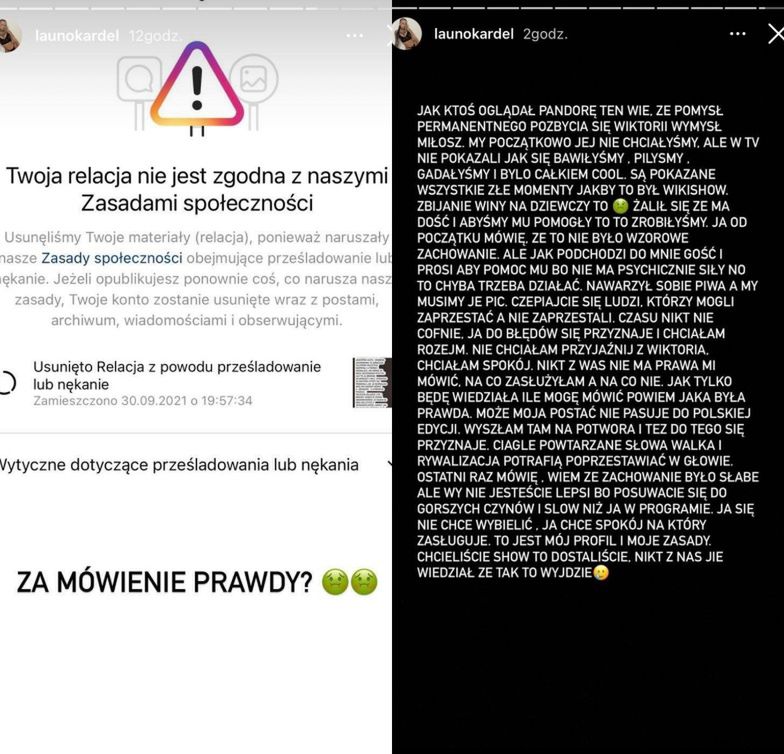 Klaudia z "Hotel Paradise" tłumaczy się z nękania Wiktorii