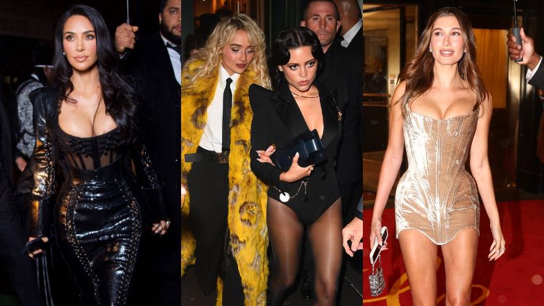 Gwiazdy pędzą na after party po MET Gali: Kardashian w odważnym gorsecie, psiapsióły Carpenter z Ortegą i szampańska Hailey Bieber