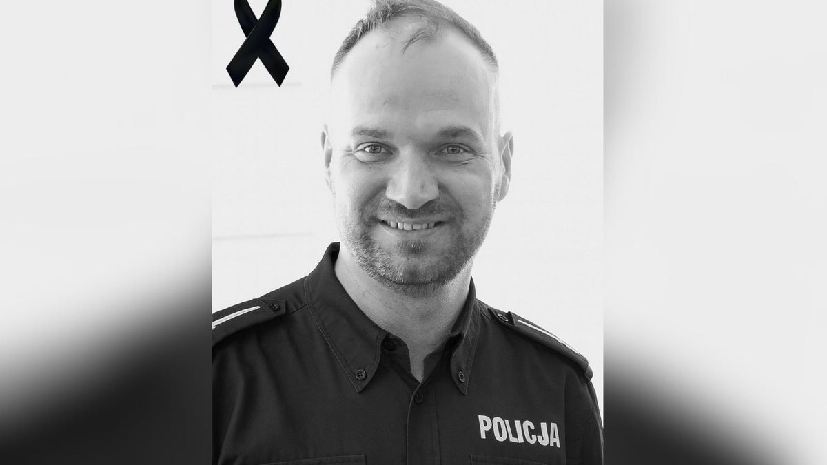 Nie żyje mł. asp. Rafał Orzoł.
