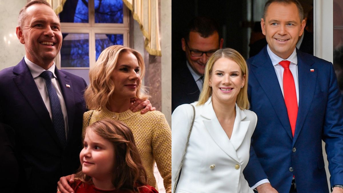 Karol Nawrocki z rodziną