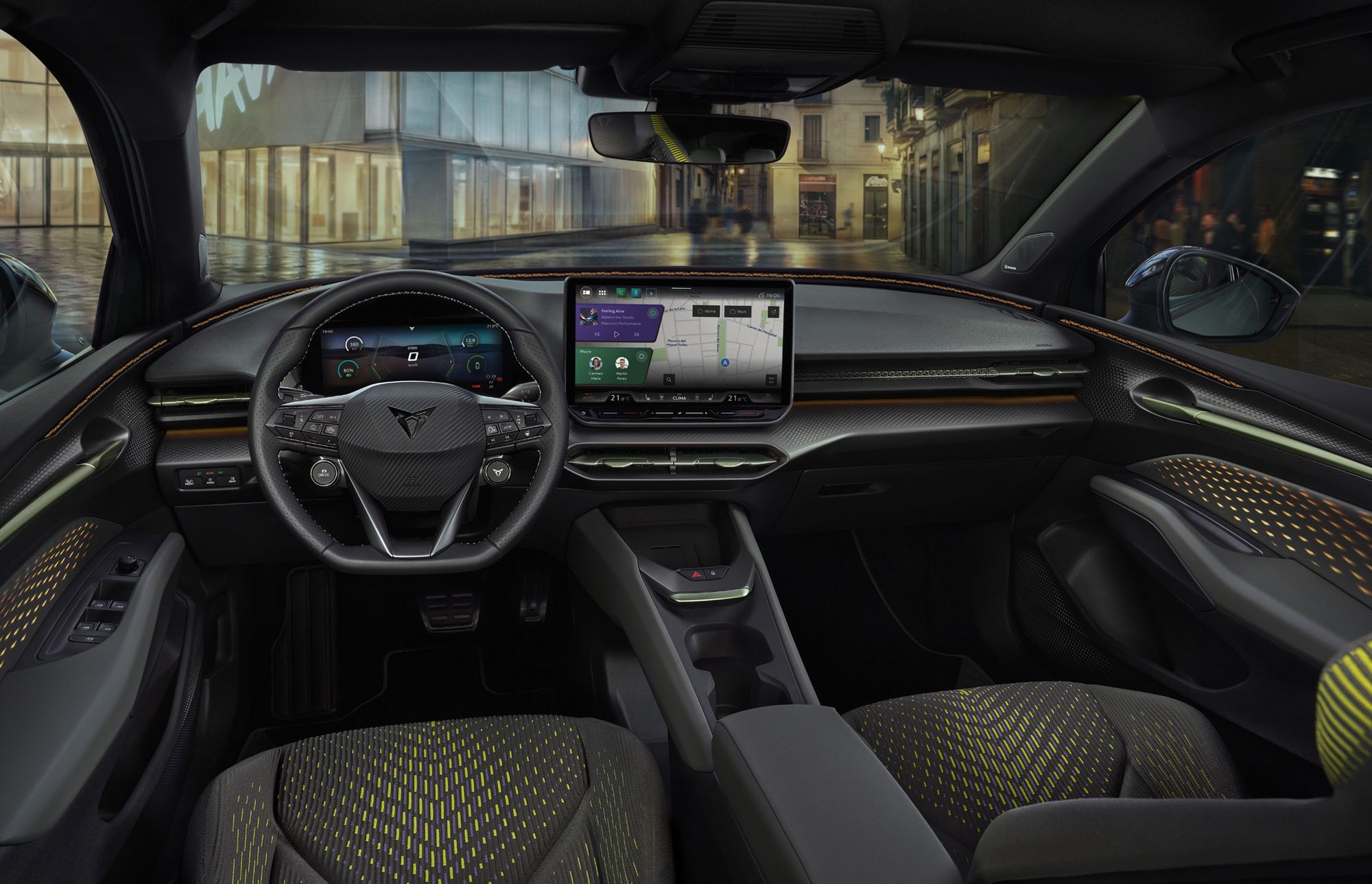 Cupra Raval w kolorze Manganese Matt