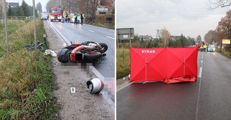Zaczepił rowerzystę i zginął. Motorowerzysta nie miał szans