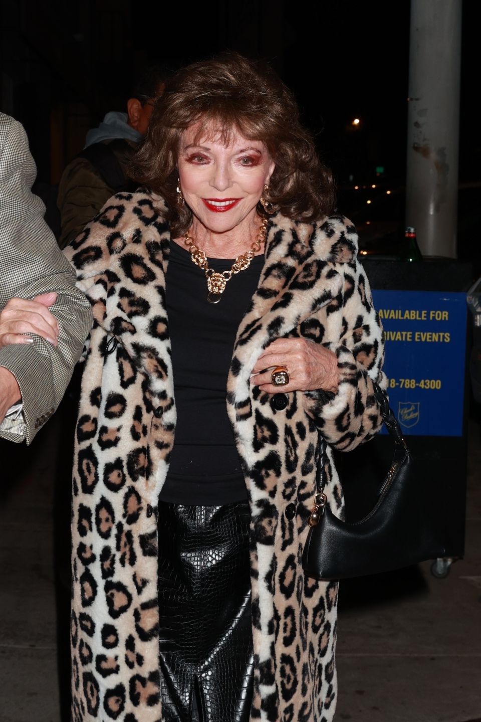 Joan Collins, Percy Gibson