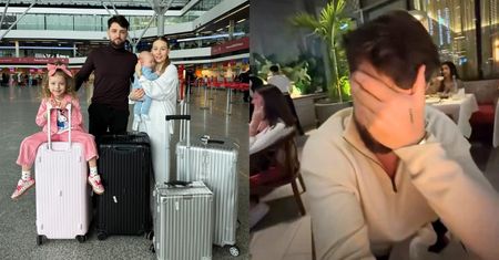 Andziaks i Luka przebywają z dziećmi w Dubaju. "Noc przespaliśmy spokojnie"