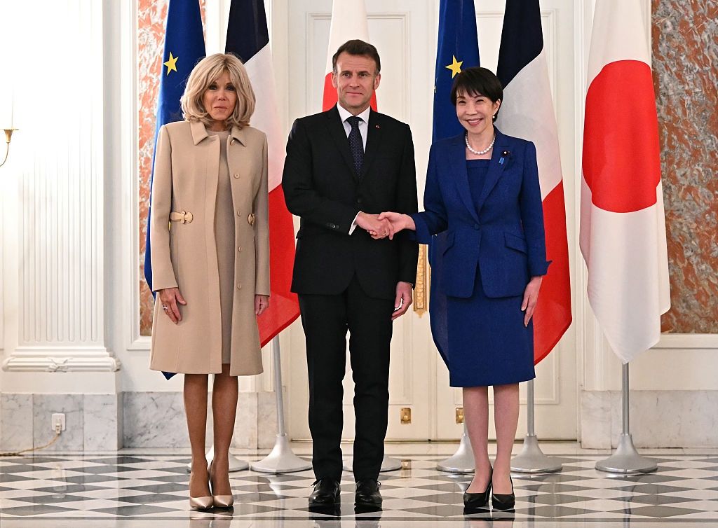Brigitte i Emmanuel Macronowie
