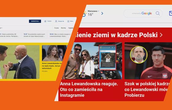 "Reakcja Lewandowskiej" to idealny przykład na to, jak media "podkręciły" temat