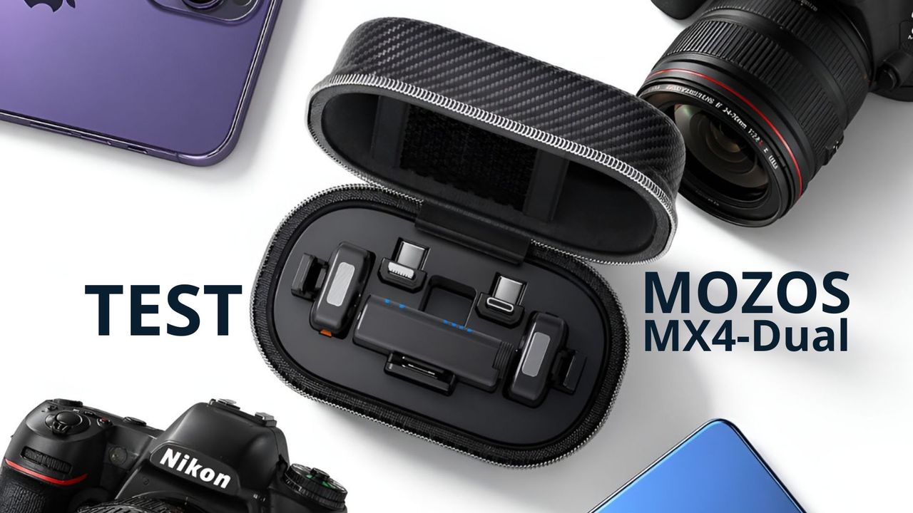 Dobry dźwięk na start. Test bezprzewodowego zestawu mikrofonów Mozos MX4 Dual