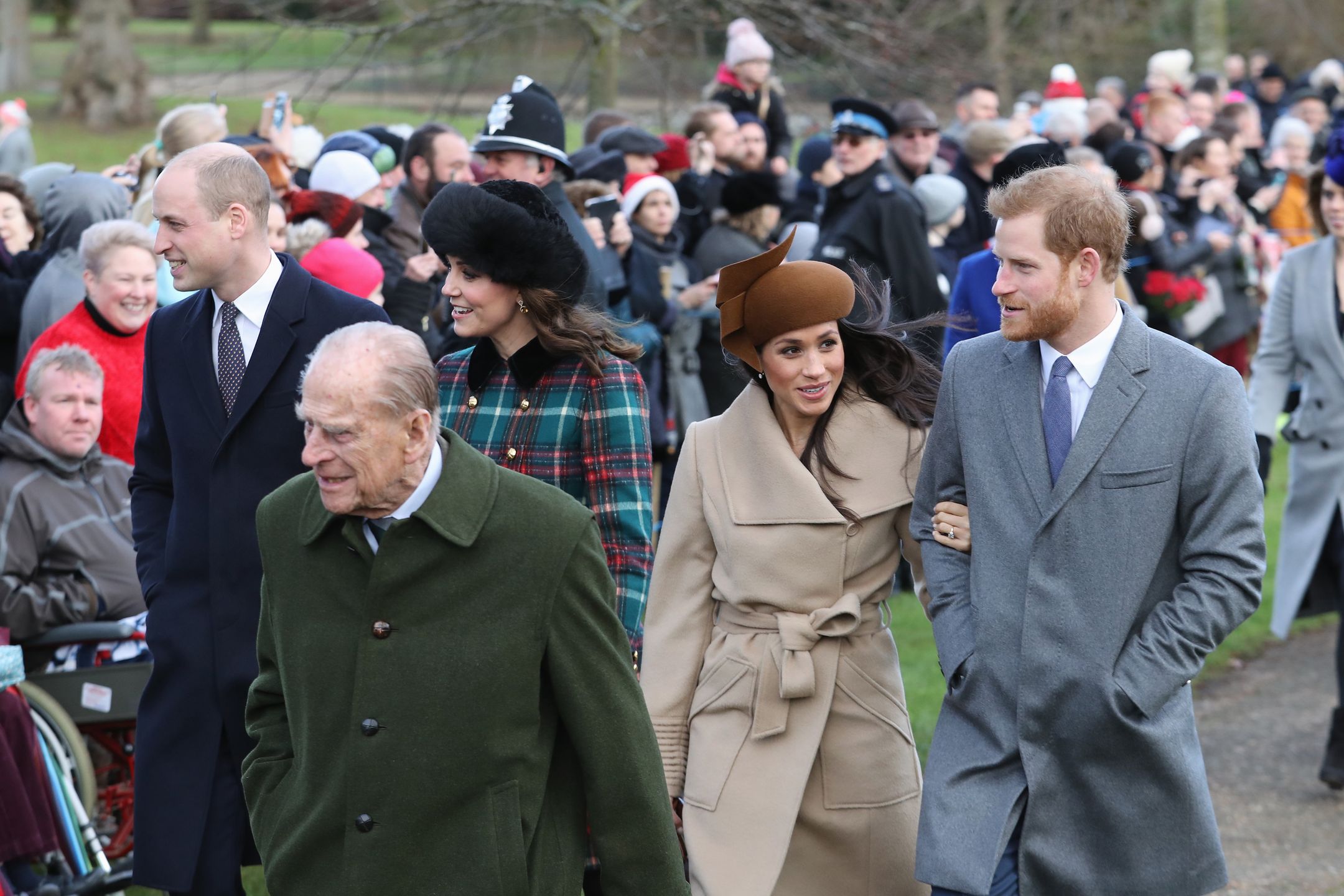 Meghan Markle i książę Filip