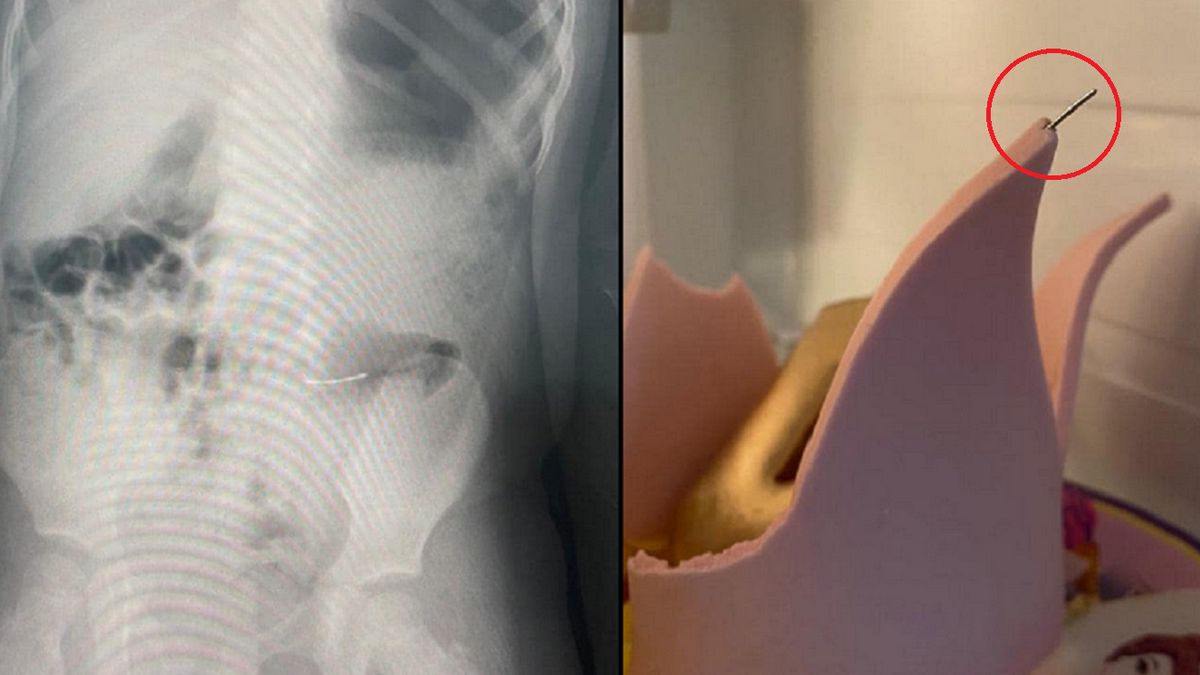 Ojciec dziewczynek jest oburzony tym, jak wykonano ciasto.