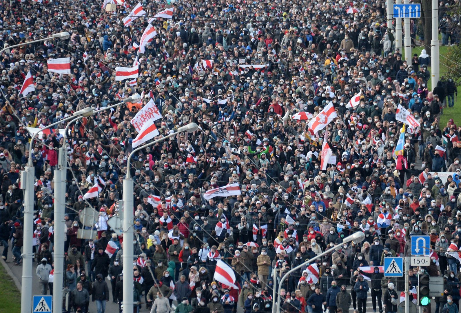 Białoruś. Tysiące ludzi znów wyszło na ulicę. Koszmar powraca