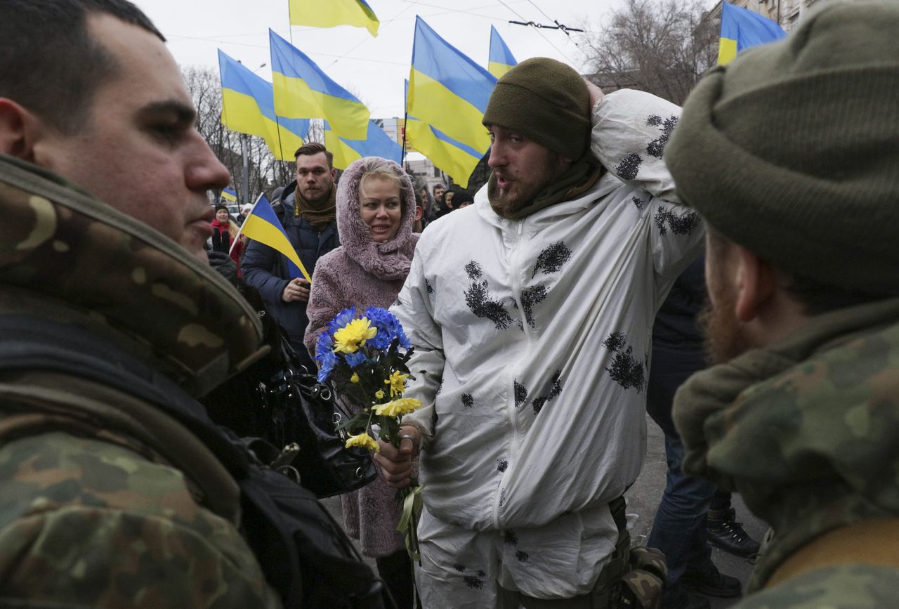 Ukrainians united in the fight against the invader.