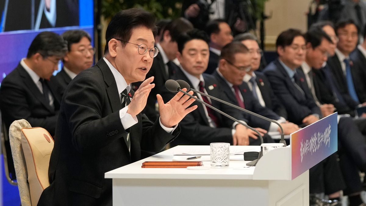 Prezydent Korei Południowej Li Dze Mjung