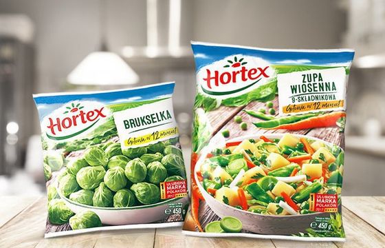 Mrożonki Hortex w nowych opakowaniach