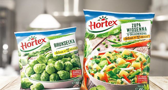 Mrożonki Hortex w nowych opakowaniach