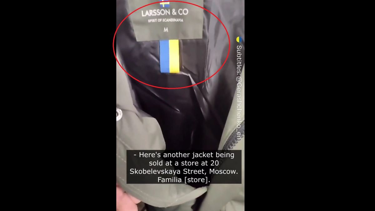 Rosjanie nie potrafią odróżnić flagi szwedzkiej od ukraińskiej