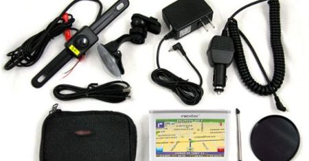 GPS z bezprzewodową kamerą cofania