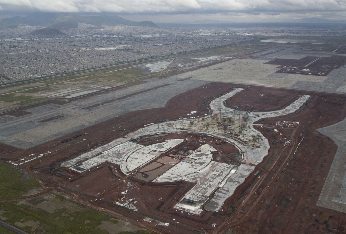 Meksyk też chciał mieć centralny port lotniczy. Tyle z niego zostało po odwołaniu budowy ze względu na oszczędności