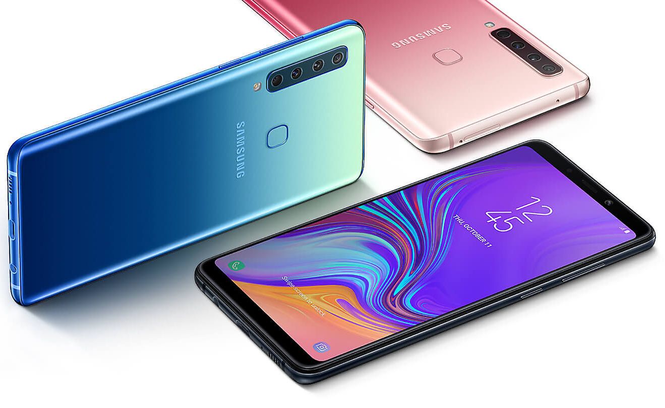 Galaxy A9 oficjalnie. Kusi poczwórnym (!) aparatem i kolorowymi obudowami 4