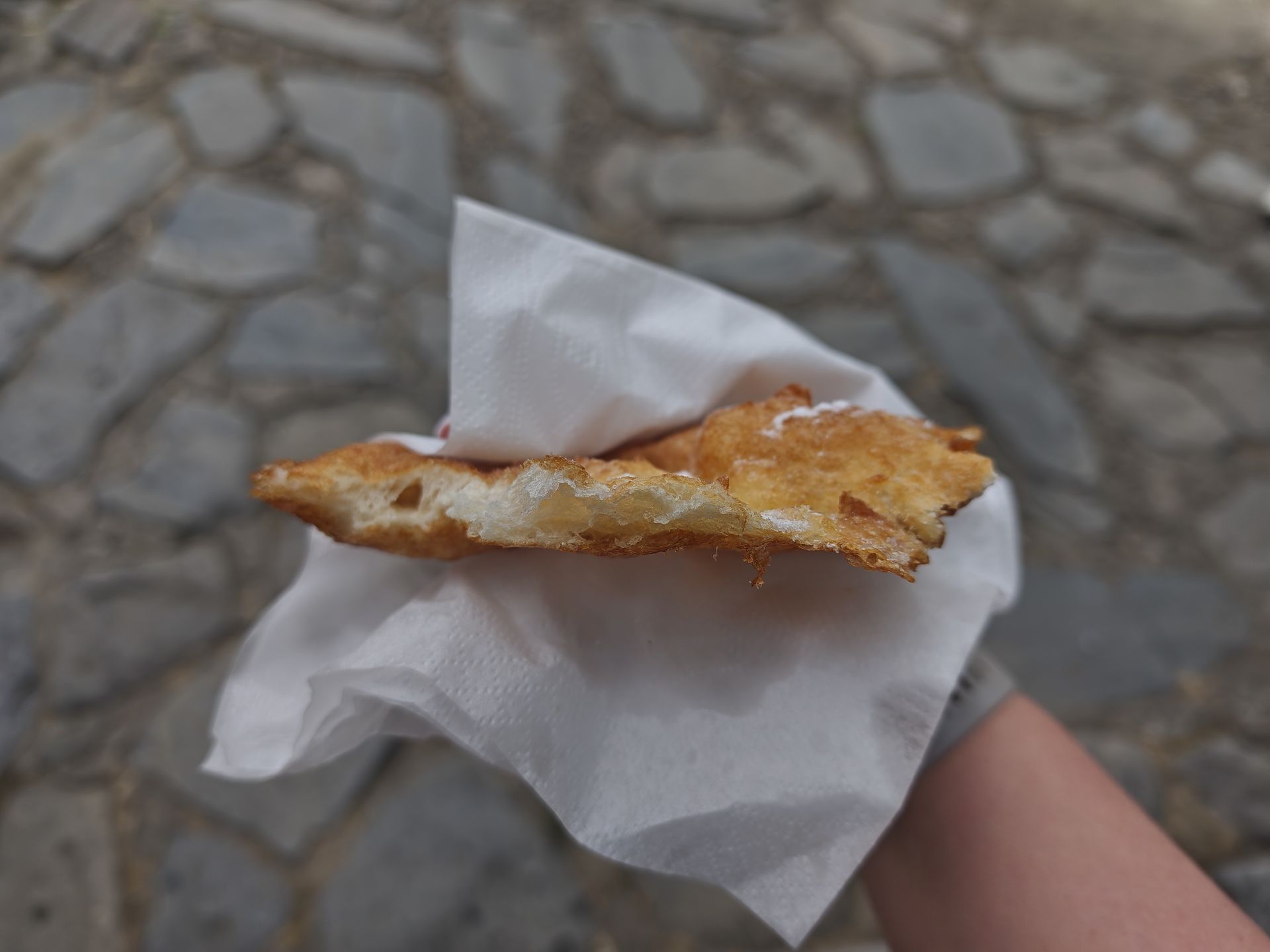 Placki są puszyste w środku