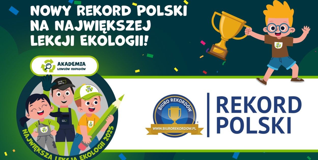 Nowy rekord Polski ustanowiony. Największa Lekcja Ekologii - nauka i zabawa z misj