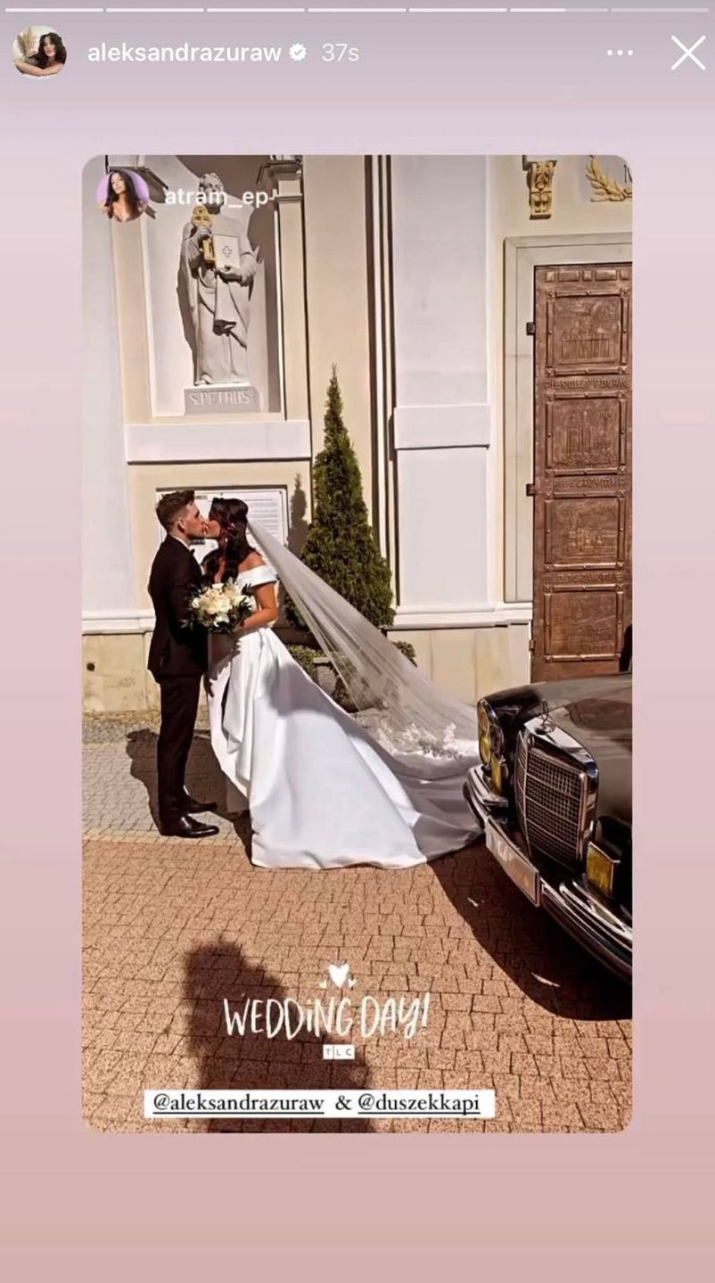 Aleksandra Żuraw wzięła ślub
