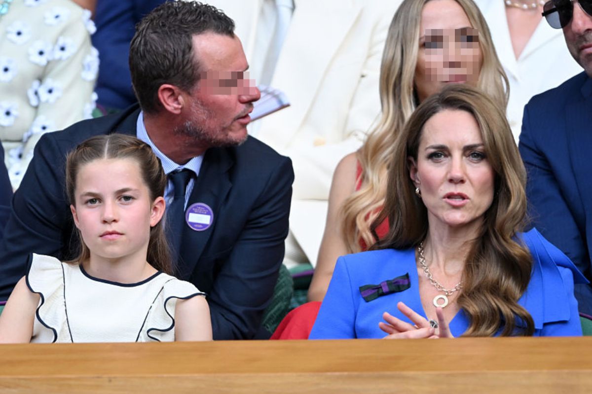 Kate zrobiła to przynajmniej 20 razy. Spójrzcie na Charlotte podczas Wimbledonu