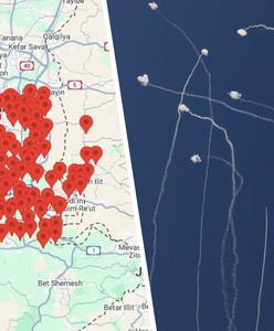 Zmasowany atak na Izrael. "Rozbrzmiewają syreny alarmowe"
