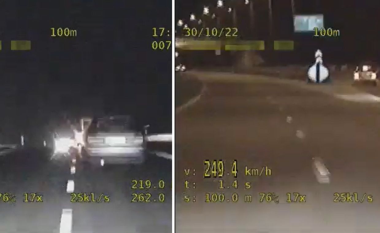 16-latek uciekał przed policją. Pędził nawet 240 km/h