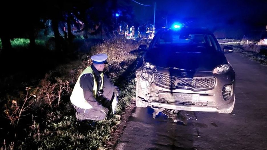 Wypadek pomiędzy Szamotułami, a miejscowością Piotrówko