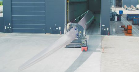 Największa farma wiatrowa na świecie. Łopaty do recyklingu