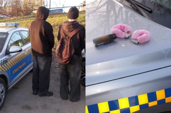 Kastet i gaz pieprzowy. Nastolatkowie zatrzymani przez straż