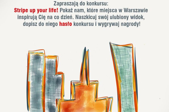 Warszawski konkurs graficzny „Stripe up your life!”
