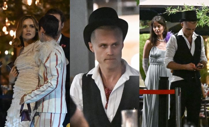 Maciej Zakościelny baluje na mieście z ekipą