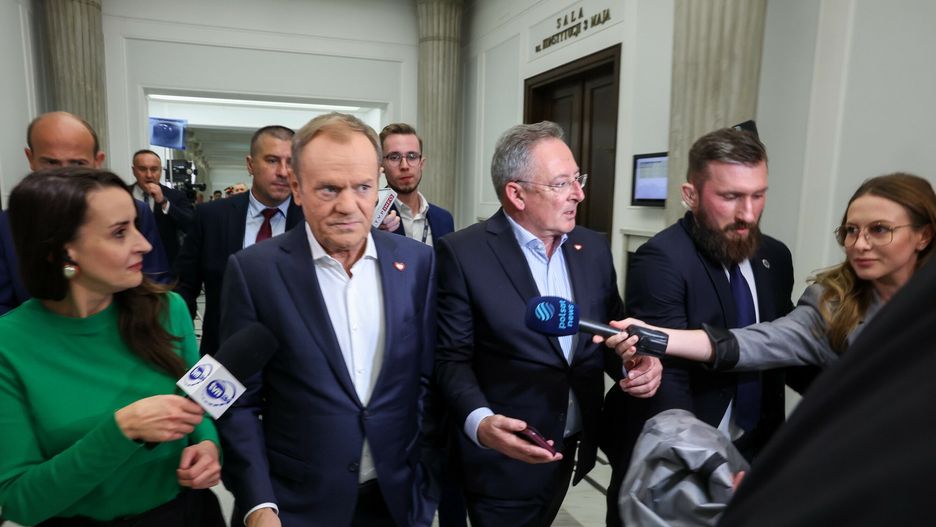 Donald Tusk w Sejmie