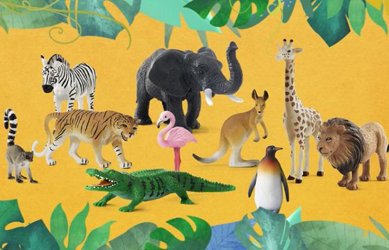 Figurki i gadżety z dzikimi zwierzętami w promocji Lidla (wideo)