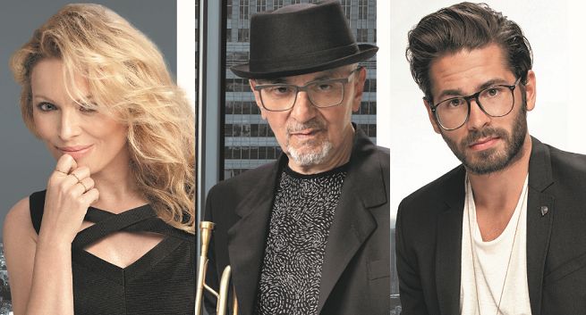 Anna Maria Jopek, Tomasz Stańko i Radzimir Dębski reklamują apartamentowiec Cosmopolitan Twarda 4