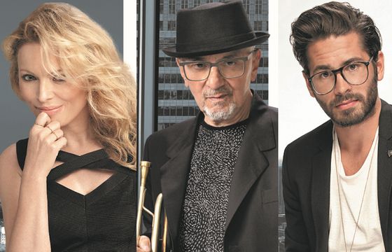 Anna Maria Jopek, Tomasz Stańko i Radzimir Dębski reklamują apartamentowiec Cosmopolitan Twarda 4