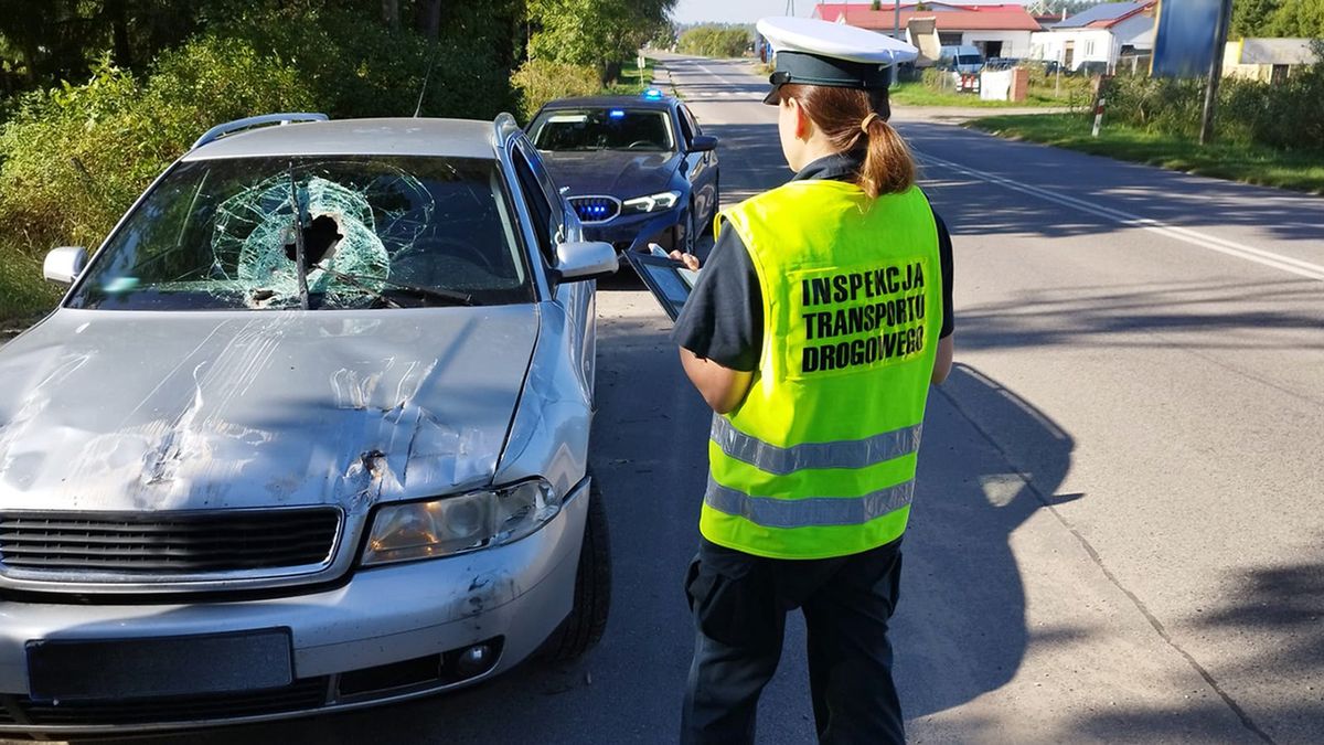 Kierowca próbował tak dojechać do domu