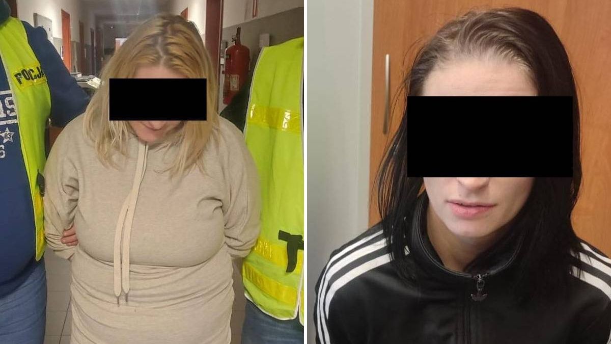 na zdjęciu zatrzymane kobiety do sprawy znęcania się nad 28-latką