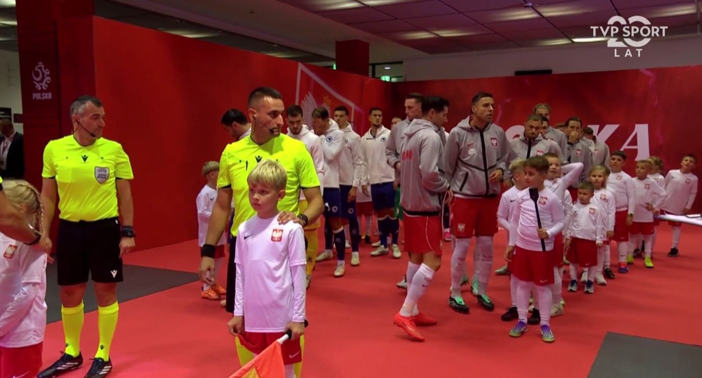 Robert Lewandowski przed meczem