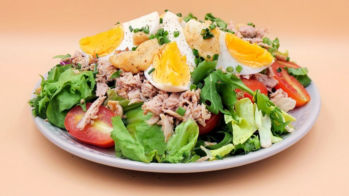 Ułóż wszystkie składniki na talerzu