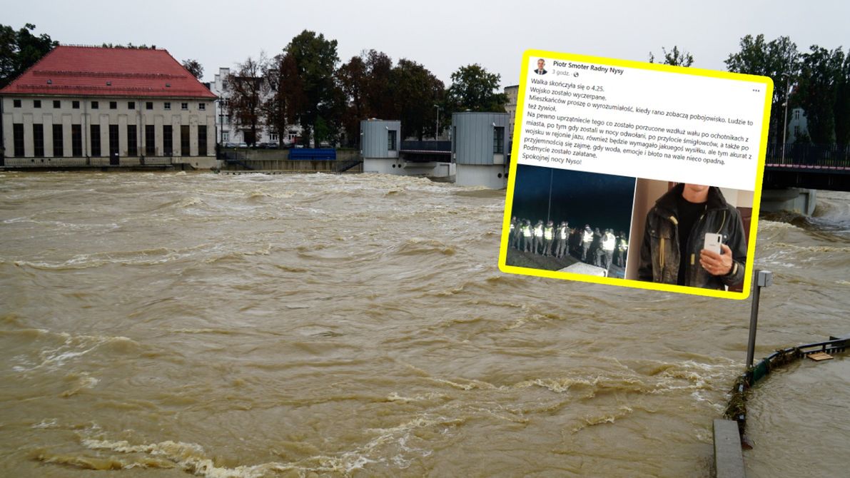 Wał przeciwpowodziowy w Nysie został naprawiony