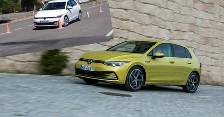 VW Golf 8 rozczarowuje w "teście łosia". Poprzednik radził sobie znacznie lepiej
