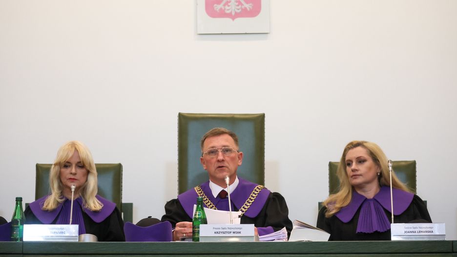 Krzysztof Wiak, Maria Szczepaniec, Joanna Lema�ska
Leszek Szyma�ski
posiedzenie, s�d, s�d najwy�szy, s�dzie najwy�szym, wybory prezydenckie