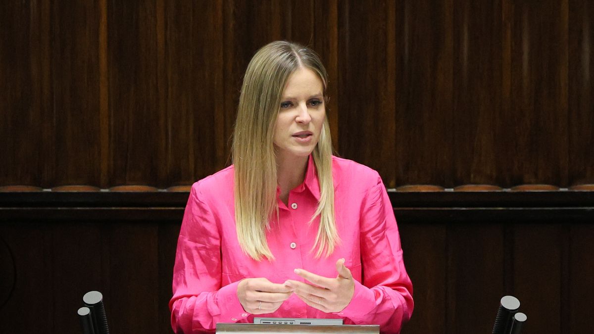 Wiceminister rodziny, pracy i polityki społecznej Aleksandra Gajewska 