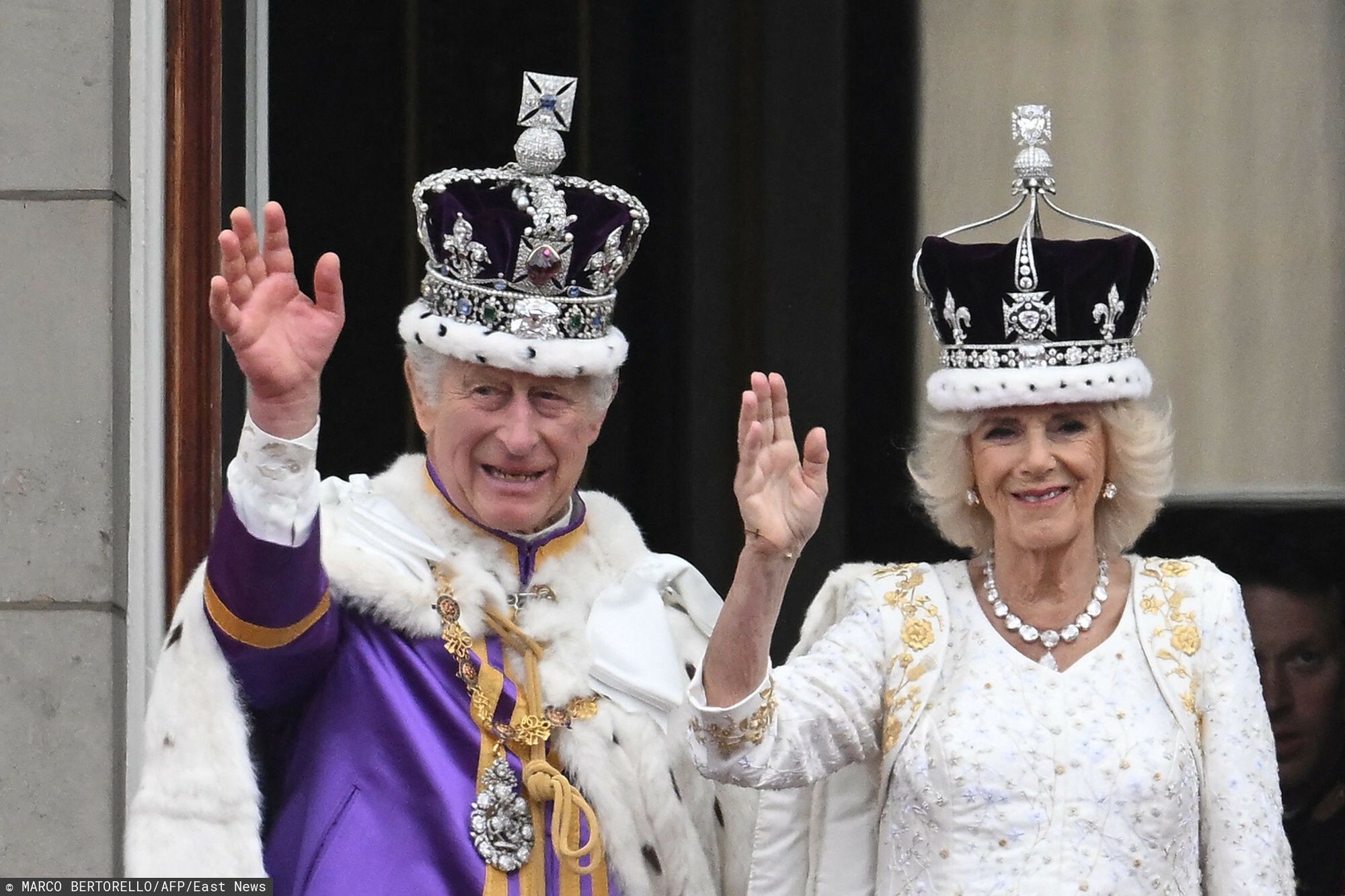 król Karol III i królowa Camilla